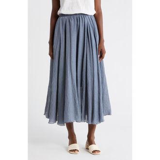 Max Studio Gauze Skirt in H.blue at Nordstrom Rack, Size X-Large