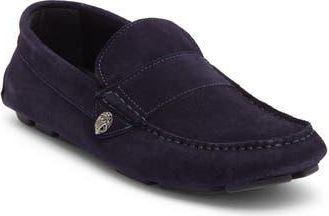 Kurt Geiger Stirling Moc Toe Driving Shoe in Navy at Nordstrom Rack, Size 9.5