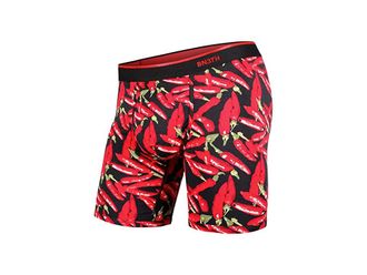 BN3TH Classic Boxer Brief - Print Mens Underwear Chilis : XL, Tencel/Spandex/Modal