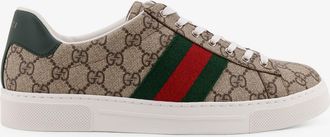 Gucci Sneakers low-top Ace in tessuto GG Supreme - GUCCI - gender_Man