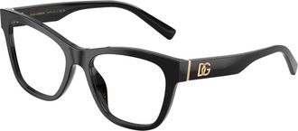 Dolce & Gabbana Dg 3430 Optical Frame - Dames - Brillen - Zwart - 55 MM - Accessoires