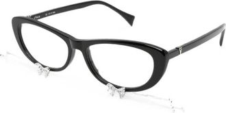 Yvmin Cat-eye Frame Bril - Dames - Brillen - Zwart - ONE Size - Accessoires