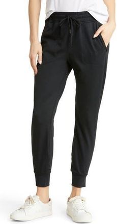 Beyond Yoga Street Rib Joggers in Black Heather at Nordstrom Rack, Size Small