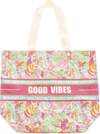 Zwillingsherz Tragetasche ZWILLINGSHERZ, Damen, Gr. B/H/T: 38cm x 45cm x 17cm, multi, Canvas, Baumwolle, Kunstfaser, Taschen Tragetasche, Stofftasche mit Henkel, bu