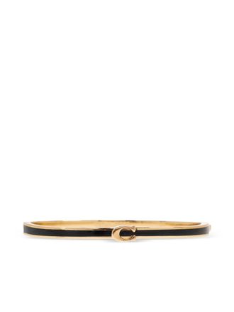 Coach logo-detail bracelet - Gold