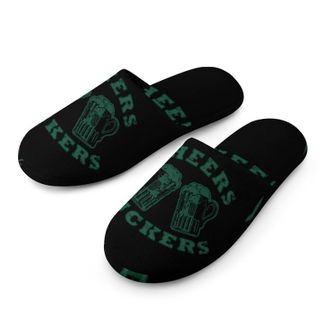 Generic Cheers Fuckers St Day Partick Mens House Slippers Slip Indoor Slipper On Shoes Warm Outdoor