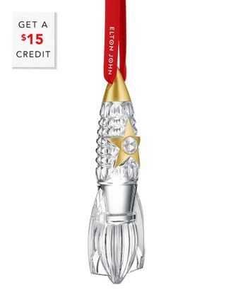 Waterford Elton John Rocket Ornament With $15 Credit