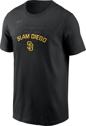 Nike San Diego Padres Fashion Nike Mens MLB T-Shirt in Black | N19900APYP-19Z