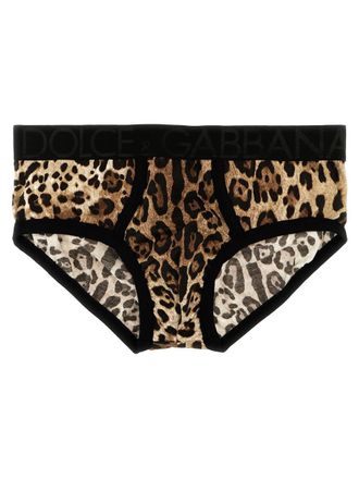Dolce & Gabbana Animal Print Brief