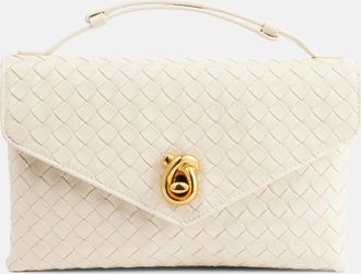 Bottega Veneta Borsa Knot Lock in pelle Intrecciato
