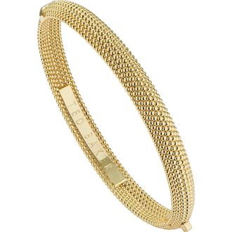 Ted Baker Dotett Bangle Bracelet in Gold Tone at Nordstrom