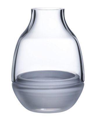 Nude Glass Eden Grey Candle Holder