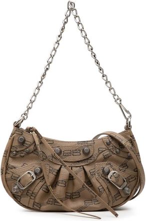 Balenciaga Pre-owned Balenciaga Mini BB Monogram Coated Canvas Le Cagole Satchel Ladies QOAUIHNIXKF8DLNN