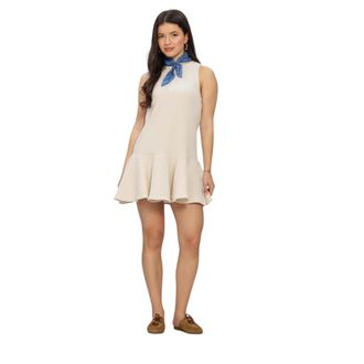 Edited Edited - Zainab Dress - Dames - Jurken - Beige - Maat: L Katoen