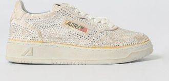 Autry Sneakers Medalist Autry in pelle laminata e canvas con glitter a pois