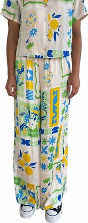 Adrienne Ines Full-Length Pants In Multi