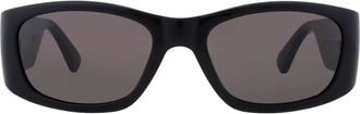 Moschino Grey Oval Ladies Sunglasses MOS145/S 0807/IR 55
