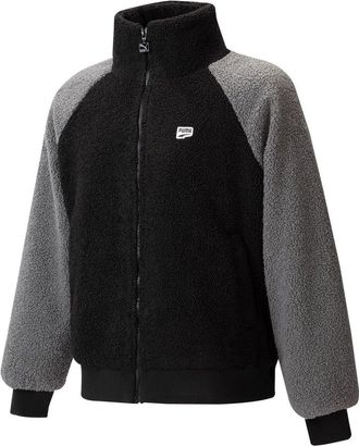 Puma Reglan Sleeve Sherpa Jacket Black 539569-01