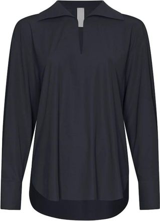 JapanTKY Japan Tky, Dames, Blouses & Shirts, Blauw, Maat: M