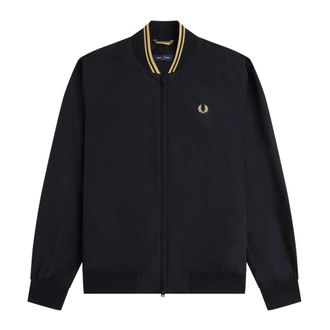 Fred Perry Uomo, Giacche, Nero, XL, new