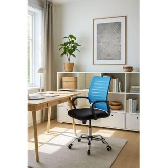 Regalos Miguel Sillas De Escritorio - Silla Visi - Azul Claro