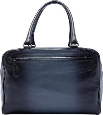 Bottega Veneta Pre-owned Bottega Veneta Medium Goatskin Madras Sfumato Brera Handbag Ladies B03857704J