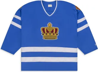 Aim&eacute; Leon Dore Princess Blue Team Hockey Jersey