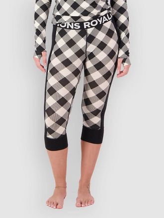 Mons Royale Merino Cascade Flex 3/4 Legging Thermo Broek patroon