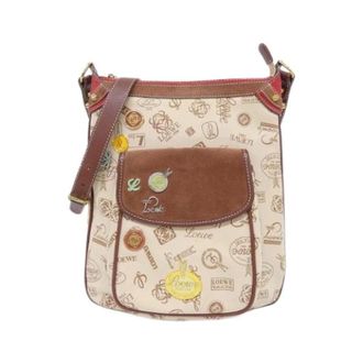 Loewe Pre-owned Canvas Shoulder Bag Limited - Dames - Pre-owned - Beige - Maat: ONE Size