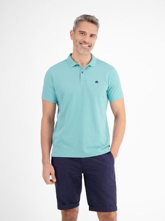 Lerros Poloshirt LERROS Herren Poloshirt, unifarben, Herren, Gr. 3XL, blau (coastal blau), 100% Baumwolle, ohne Ausschnitt, Shirts Poloshirt