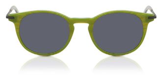 SmartBuy Collection Oval Full Rim Plastic Mens Prescription Sunglasses Green Size 48 - SmartBuy Collection