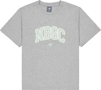 New Balance (WMNS) New Balance NBSC Cotton T-Shirt Asia Sizing Grey AWT42313-GHM