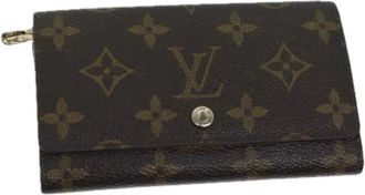 Louis Vuitton Pre-owned Canvas wallets - Dames - Vintage Accessoires - Bruin - ONE Size - Vintage