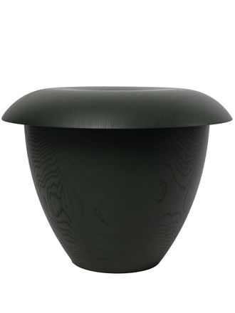 Karakter Bon sculptural stool - Green