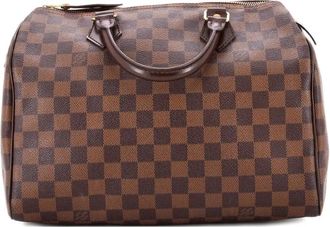 Louis Vuitton Speedy Handbag Damier 30 satchel - Marrone