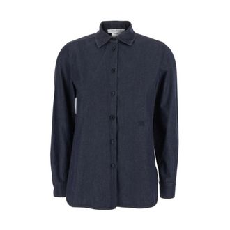 Max Mara Molo Jacket - Dames - Blouses & Shirts - Blauw - Maat: 2XS