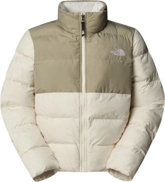 The North Face Dames Saikuru Jas Wit Grijs - Dames - Ski Jassen - Wit - S - Fitness