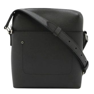 Louis Vuitton Pre-owned Cross Body Bags, female, Black, Size: ONE SIZE Pre-owned Taiga shoulder bag