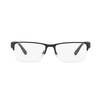 Polo Ralph Lauren PH11649038 Rectangle Semi Rim Eyeglasses - Black