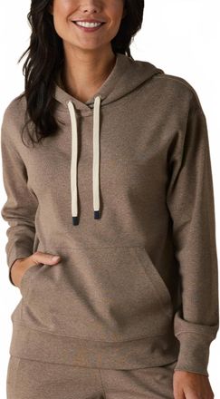 The Normal Brand Puremeso Everyday Hoodie In Taupe