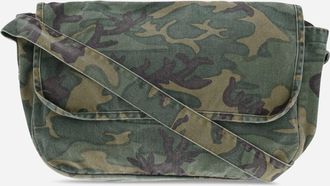 Needles Reversible News Paper Bag Camo