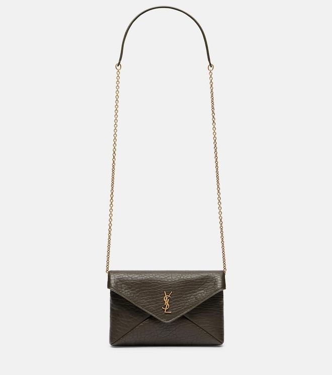Cassandre Mini leather shoulder bag
