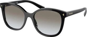 Prada PR 22Zs Zonnebril - Dames - Zonnebrillen - Zwart - 53 MM - Accessoires