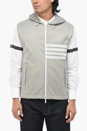 Thom Browne Ripstop-Check Nylon Vest Thom Browne