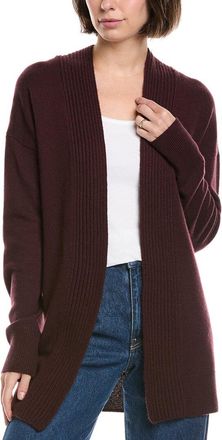 Vince Rib Placket Wool & Cashmere-Blend Cardigan