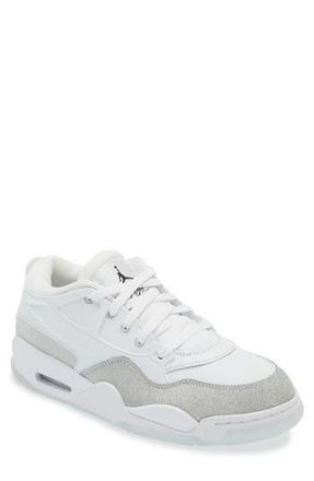 Nike Jordan Air Jordan 4RM Sneaker in White/White/Metallic Silver at Nordstrom Rack, Size 7