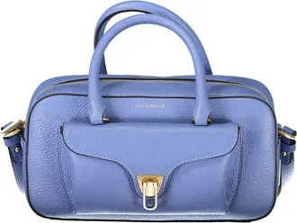 Coccinelle Blue Leather Womens Handbag