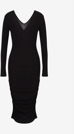 A|X Armani Exchange Womens Dress in Black viscose - Size X-Small