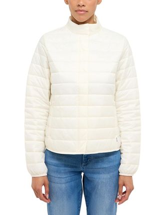 Mustang Outdoorjacke MUSTANG Damen Style Twin Hills, Damen, Gr. L, sanftes wei&szlig;, Canvas, 100% Polyamid, unifarben, slim fit, Jacken Outdoorjacke