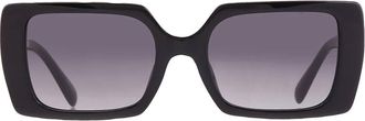 Coach Grey Gradient Rectangular Ladies Sunglasses HC8409U 50023C 53